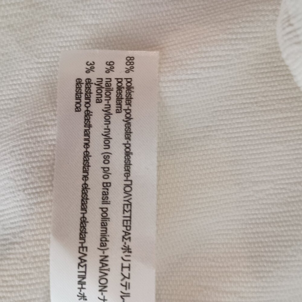 Zara Off White Corduroy Shirt Women’s M Cottagecore - Picture 8 of 15